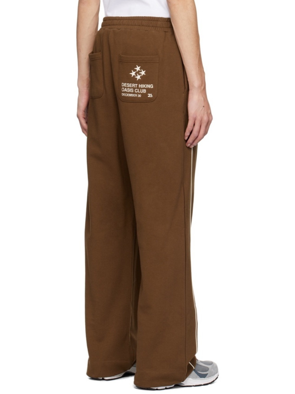 KIJUN Brown Hiking Club Sweatpants
